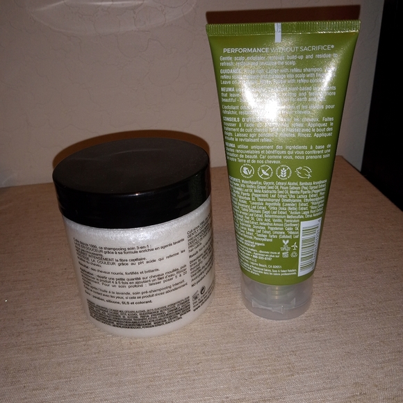 Christophe Robin Cleansing Mask Lemon & Neuma reNeu Scalp Therapy Exfoliator duo - Picture 3 of 5